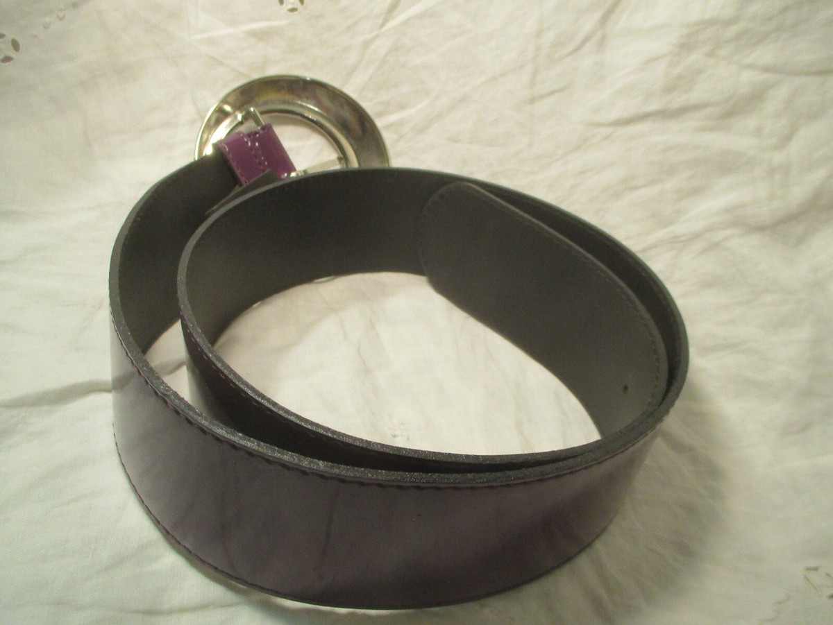 Antoniazzi Firenze Patent Leather Gray belt Antoniazzi Firenze Genuine blue leather belt | Mercari main image 4