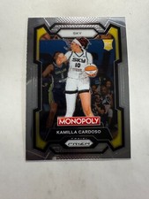 Kamilla Cardoso 2024 Chicago Sky WNBA Card #2 Panini Prizm Monopoly