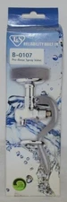 T S B 0107 Commercial Pre Rinse Spray Valve Chrome Plated Brass Body