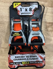 Erickson Manufacturing Ratchet Tie-Downs With Web Clamp - Pair (E-31351)