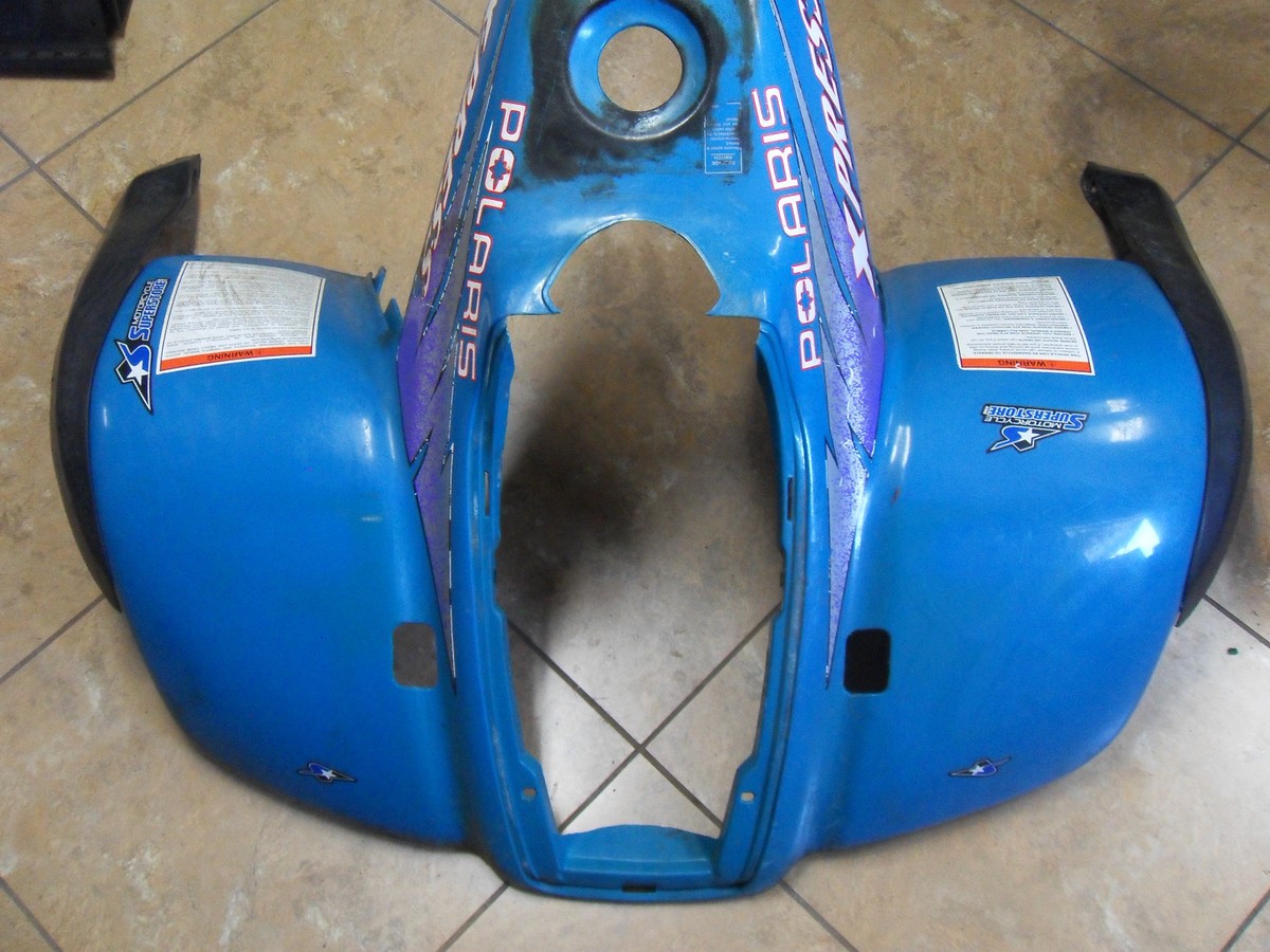 GOOD FRONT FENDERS! 97-01 polaris xpress 400 body fairing plastic