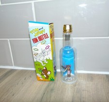 Vintage Tom and Jerry Fun Bottle - Boxed - Plastic Toy - 1975 - VGC