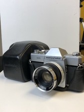Mamiya Sekor 500 TL 35mm SLR w/ 50mm f2 Lens And Vivitar 135mm Lens