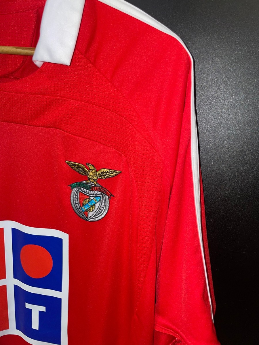 BENFICA DI MARIA 2007-2008 ORIGINAL JERSEY SIZE L | eBay