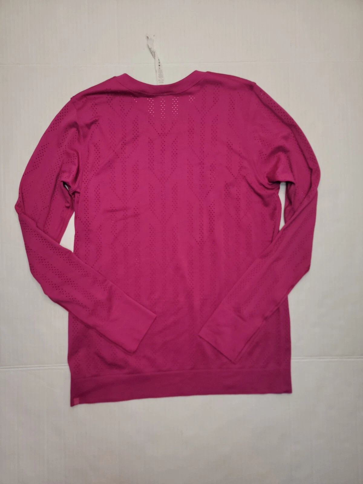 lululemon pullover perforated long sleeves relaxed fit athleisure 