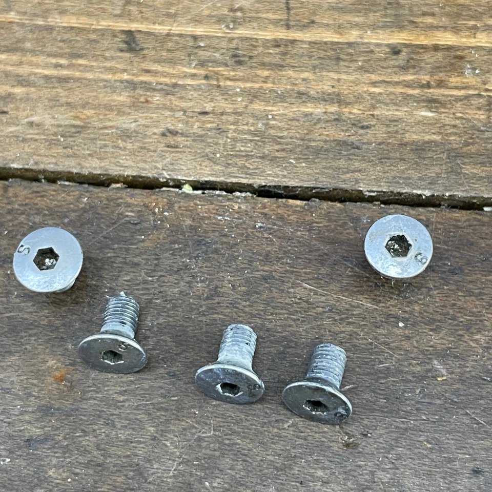 Винт каркас педали Suntour BMX XCII лот из 8 винтажных болтов каркаса детали старая школа BMX - Изображение 3 из 4