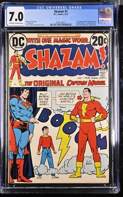 Shazam 1 - 2/73 DC Comics / CGC 7.0