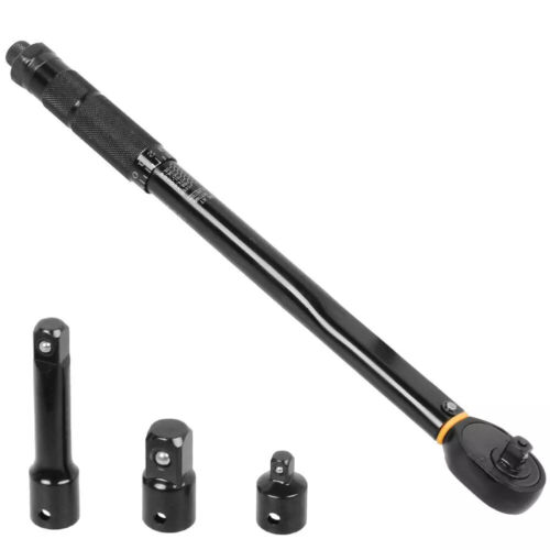 1/4" 1/2" 3/8" Square Drive Torque Wrench Ratchet 13.6-108.5Nm 10-80Ft-Lb 3 in 1 - Picture 15 of 17