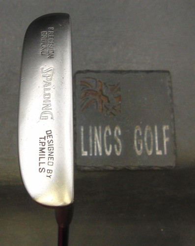Spalding TP Mills Putter Steel Shaft 90.5cm Length Spalding Grip