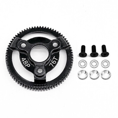 48p Steel Spur Gear 72t 76t 83t 86t 90t For Traxxas Slash 2wd LCG Drag F-150 SVT
