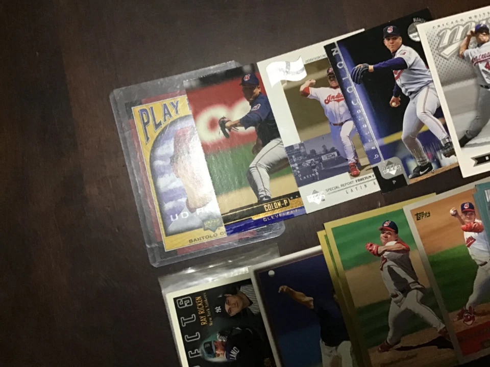 BARTOLO COLON Oddball Insert & Regular issue Baseball INDIANS ANGELS YOU CHOOSE - Image 2 of 4