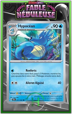 Hypocéan - EV6.5:Nebelfabel - 011/064 - Französische Pokemon Karte Neu