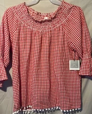 Rafaella Weekend Women’s Off The Shoulder Top Great Style And Color Size XL New