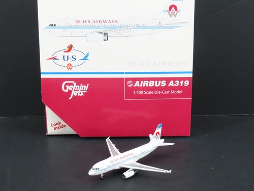 1:400 Gemini Jets GJAWE683 pressofuso US Airways Airbus A319 aereo di linea N828AW