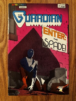 THE GUARDIAN Enter The Spade Vol 1 No 2 June 1984 Spectrum Comics