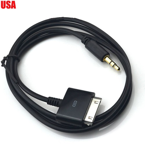 AUX input To iPod iPhone Dock Connector 