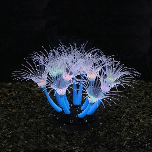 Glowing Glowing Artificial Coral Artificial Fake Coral Ornament Fish Tank - Picture 8 of 12