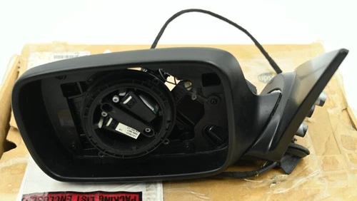 Genuine OEM BMW Heated Outside Mirror Left P/N 51167890481