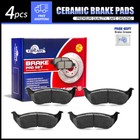 Rear Ceramic Brake Pads Kit for 2003 2004 2005 2006 Jeep TJ Wrangler