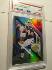 Graded Football Card- 2021 Panini-Donruss Elite #56 Peyton Manning PSA 9.
