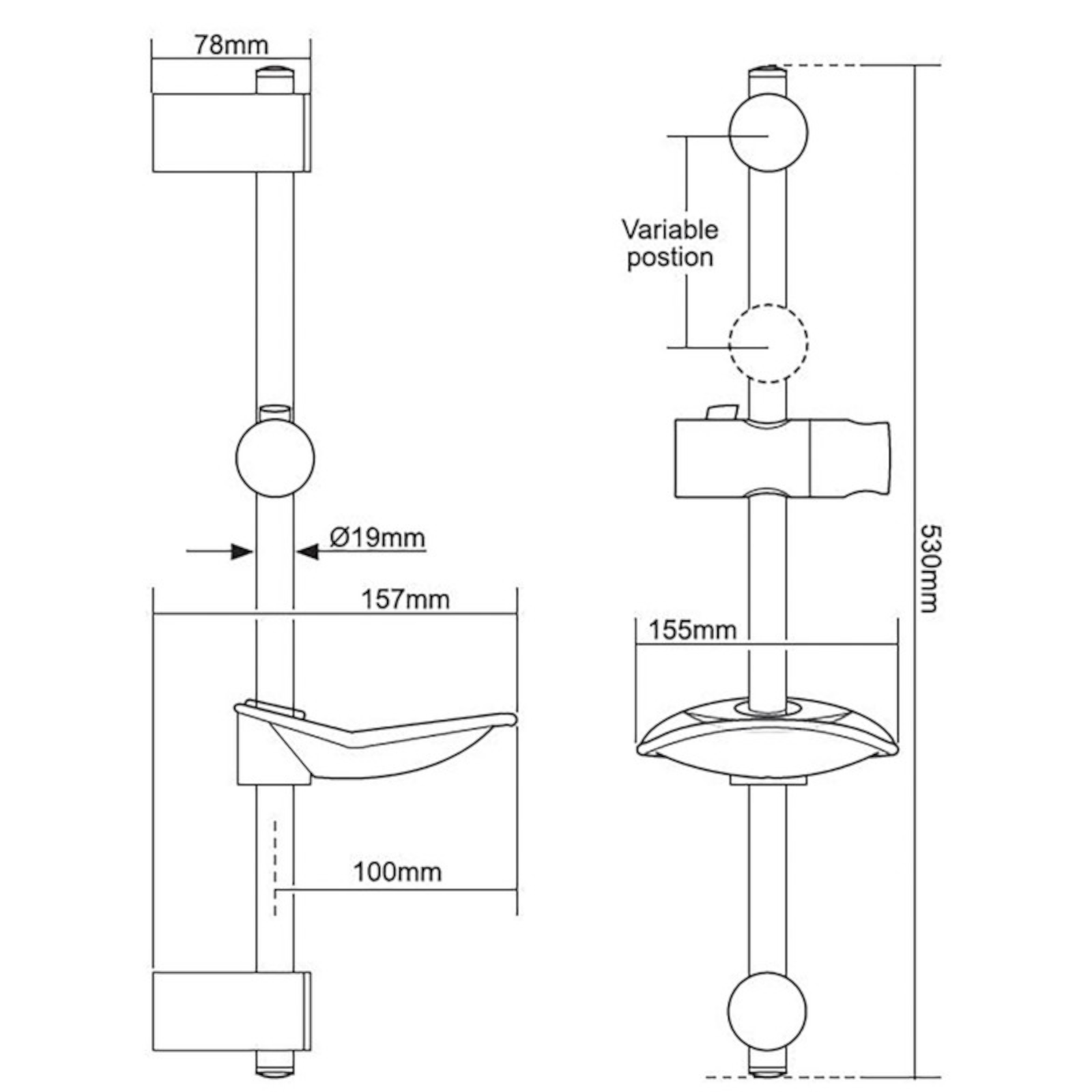 Triton T80 Electric Power Shower Easi Fit+ Powerful 8.5kw White Unit