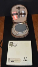 VTG HIS Travel Shaving Kit NOS ORIG. BOX Safety Razor Made in Germany