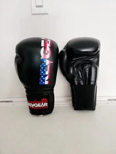 16oz Revgear Sentinel S3 Pro Leather Gel Padded Sparring Boxing Gloves