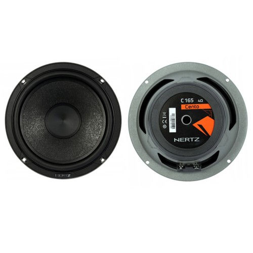 2 Woofer Hertz Cento C165 C 165 De 165 Mm 210 Watt Max + Gorro + 3 Stickers - Imagen 4 de 10