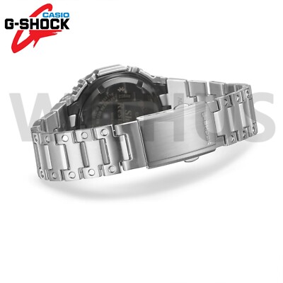 G-SHOCK GM-B2100D-1ADR Full Metal Bluetooth Solar Silver Watch