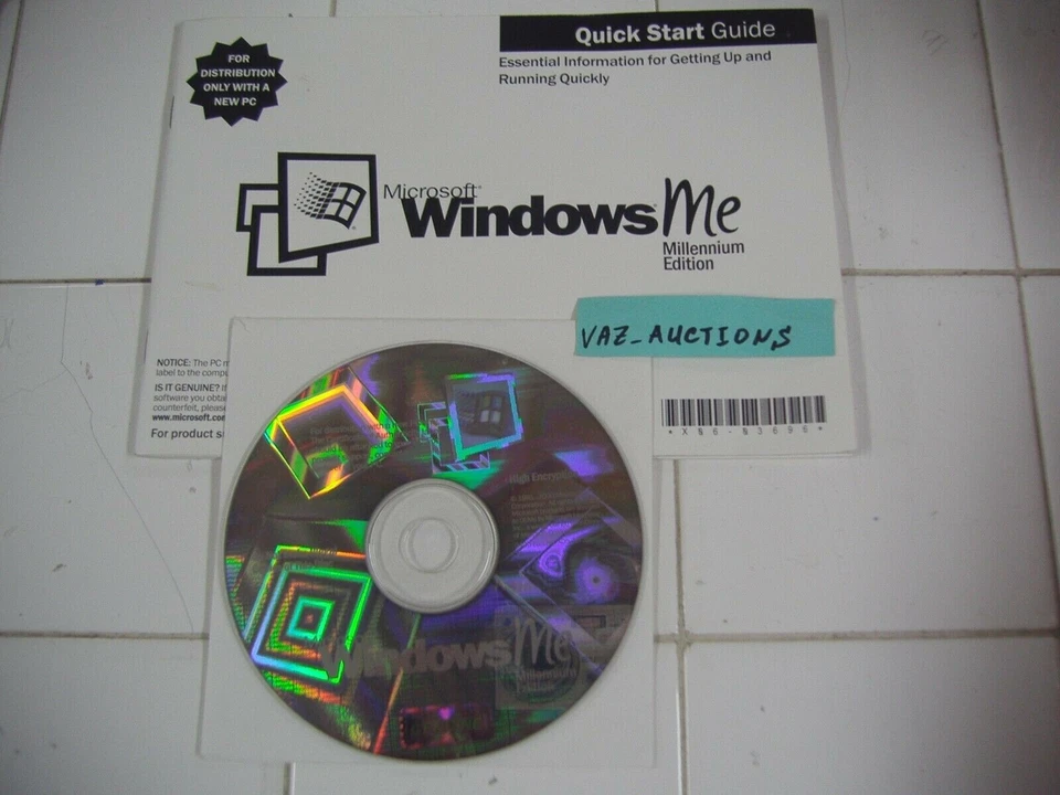 MICROSOFT WINDOWS ME VOLLVERSION MS WIN MILLENNIUM =NEU= - Bild 2 von 4