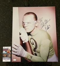 Frank Gorshin The Riddler Batman signed 16x20  Photograph JSA Auth.  RIP 2005