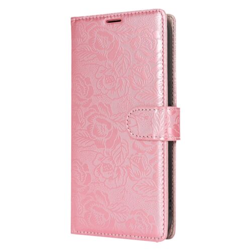 Floral Embossed Wallet Case For Samsung Galaxy S25 S24 S23 S22 S21 S20+ FE Ultra - Picture 53 of 57