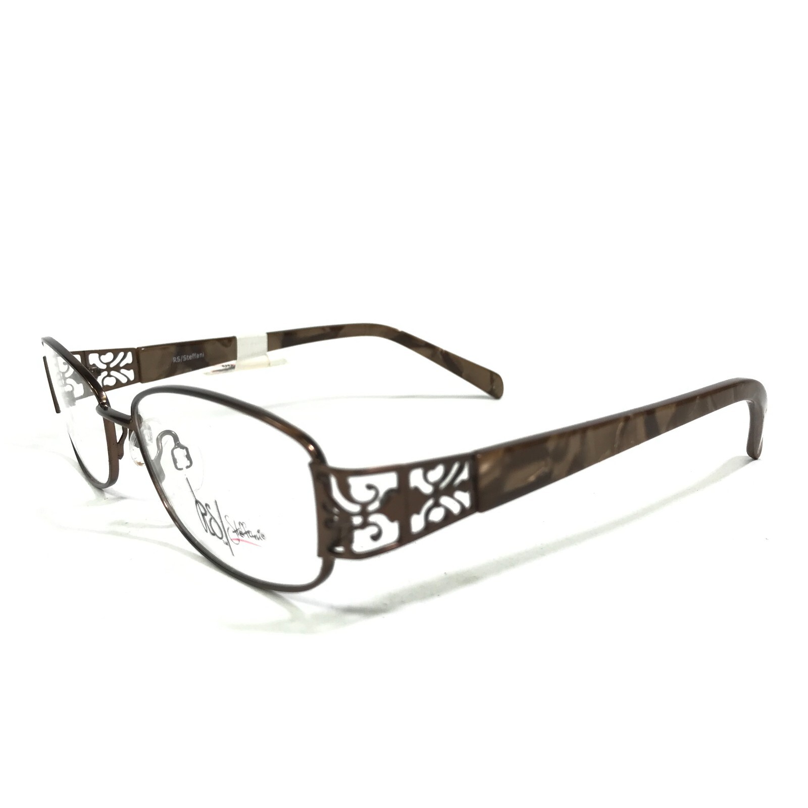 Оправа для очков Roberto Steffani AS 79 COL 10 Коричневая прямоугольная 53-16-135 6790₽