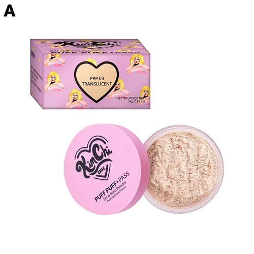 1x Kimchi Beauty Puff Puff Pass Set & Translucent Bake Powder Loose Powder - Picture 11 of 14