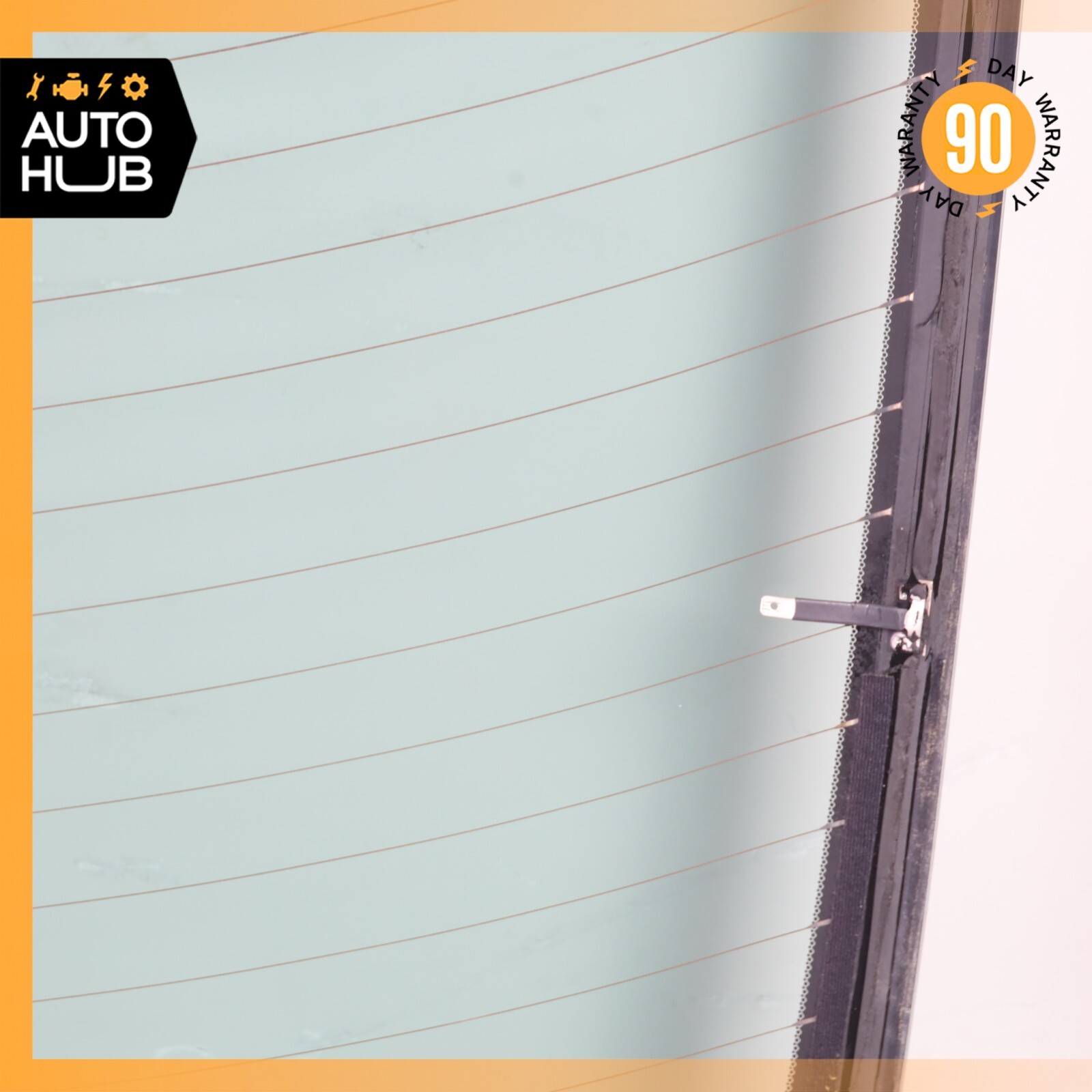 05-16 Aston Martin DB9 DBS Coupe Rear Windshield Wind Shield Back Glass OEM 35k