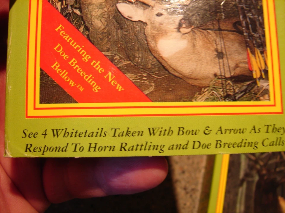 Vintage VHS Woods Wise 1990's Callmaster Series Whitetail Bucks & Vocal Elk Nice - Image 4 of 4