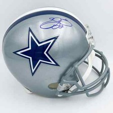 Emmitt Smith Autographed Dallas Cowboys Helmet