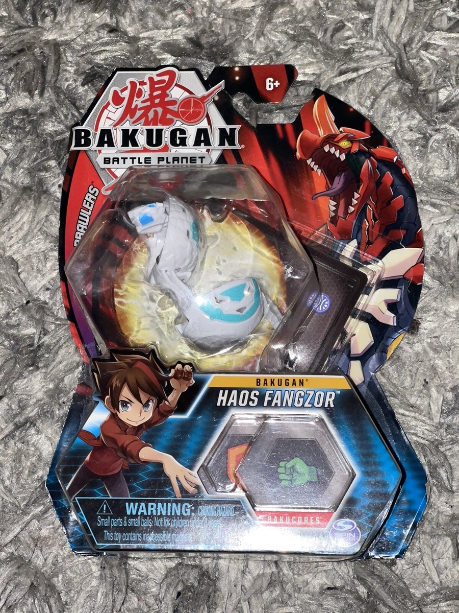 Bakugan Battle Planet Action Figure BAKUGAN HAOS FANGZOR Brawlers Spin  Master
