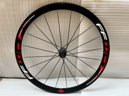 Juego de ruedas ultraligeras para bicicleta de carretera 700c cubierta llanta/freno de disco bujes de bloqueo central - Imagen 10 de 17