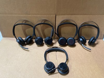 Plantronics Poly Brand Bluetooth Headsets Lot of 5 - Tested to Connect