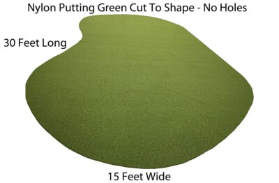 #ad 15ft x 30ft Synthetic Turf Backyard Artificial Grass Practice Putting Golf Green $1299.90