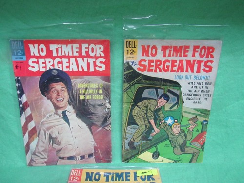 Dell Comic Book Lot of 3 No Time for Sergeants 1, 2, 3 N16 - Picture 2 of 4