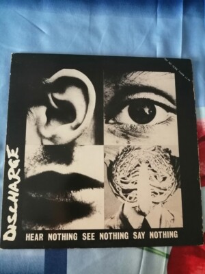 Entladung - Hear Nothing See Nothing Say Nothing 1°ST. UK 1982 - CLAY LP 3 LP VG++