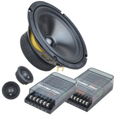 Ground Zero GZRC 165.2SQ 16,5cm 2 Wege Komponenten Auto Lautsprecher System