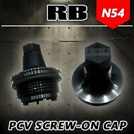 Rb Turbo Bmw N54 Engine Pcv Screw-on Cap