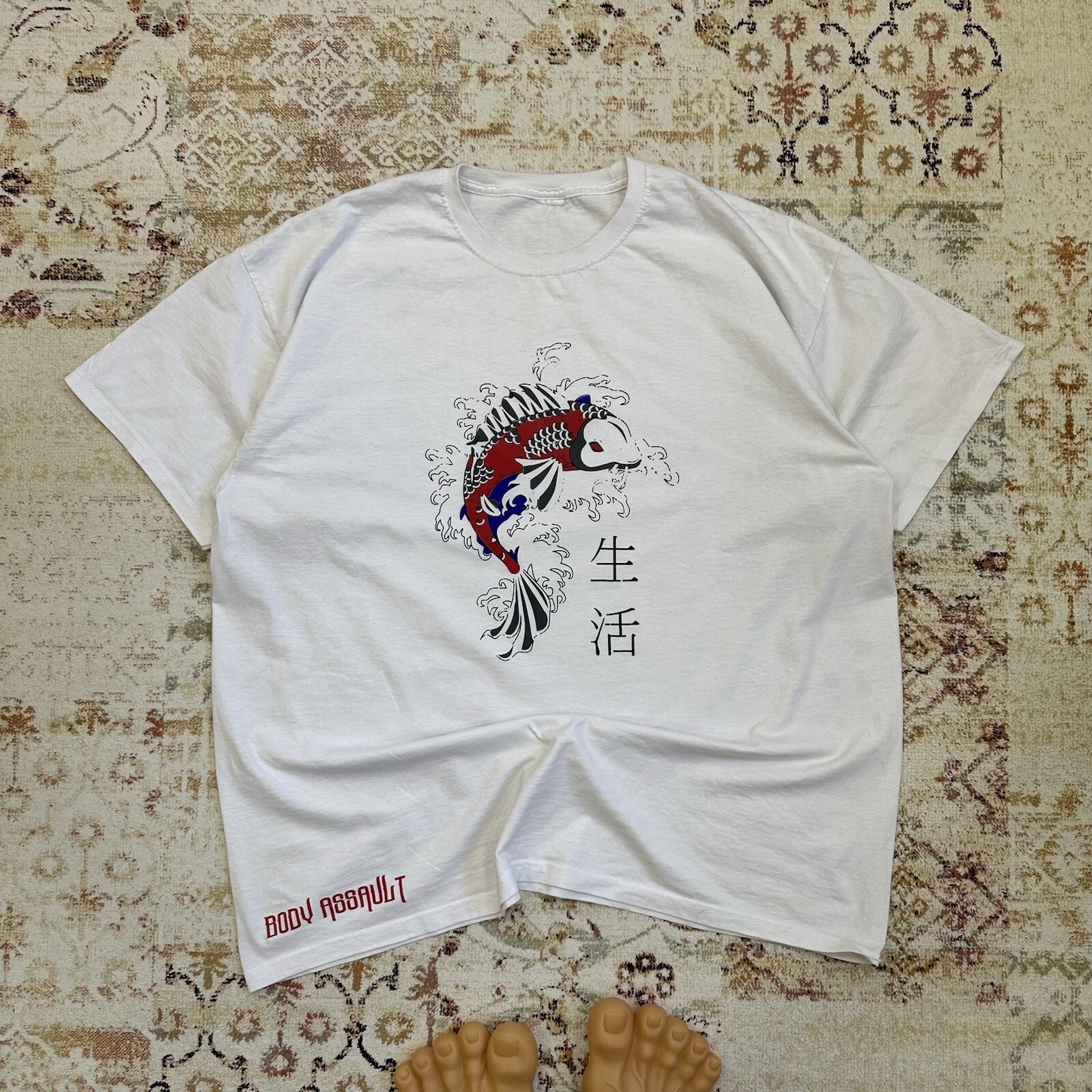 Vintage Band Body Assault Big Logo USA Grunge Y2K Tee 00s Hype Avantgarde