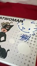 Quantum Mechanix Q-Fig Q-Pop DC Comics Catwoman comic con signature sketch