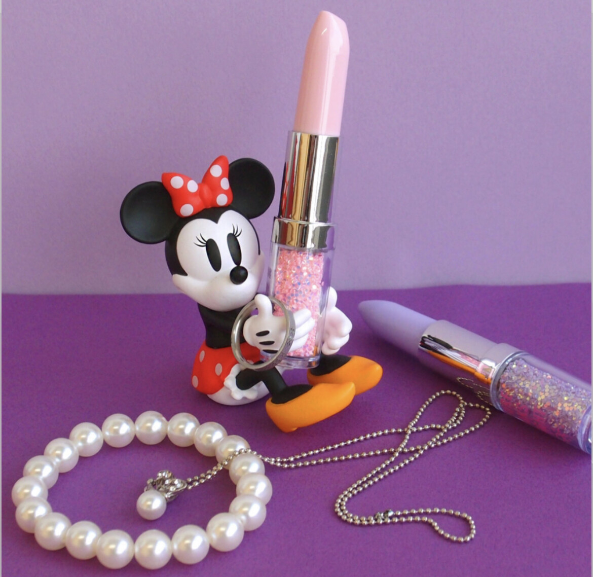 Japan Disney Toothbrush Stand Figure Multi Stand Minnie Mouse