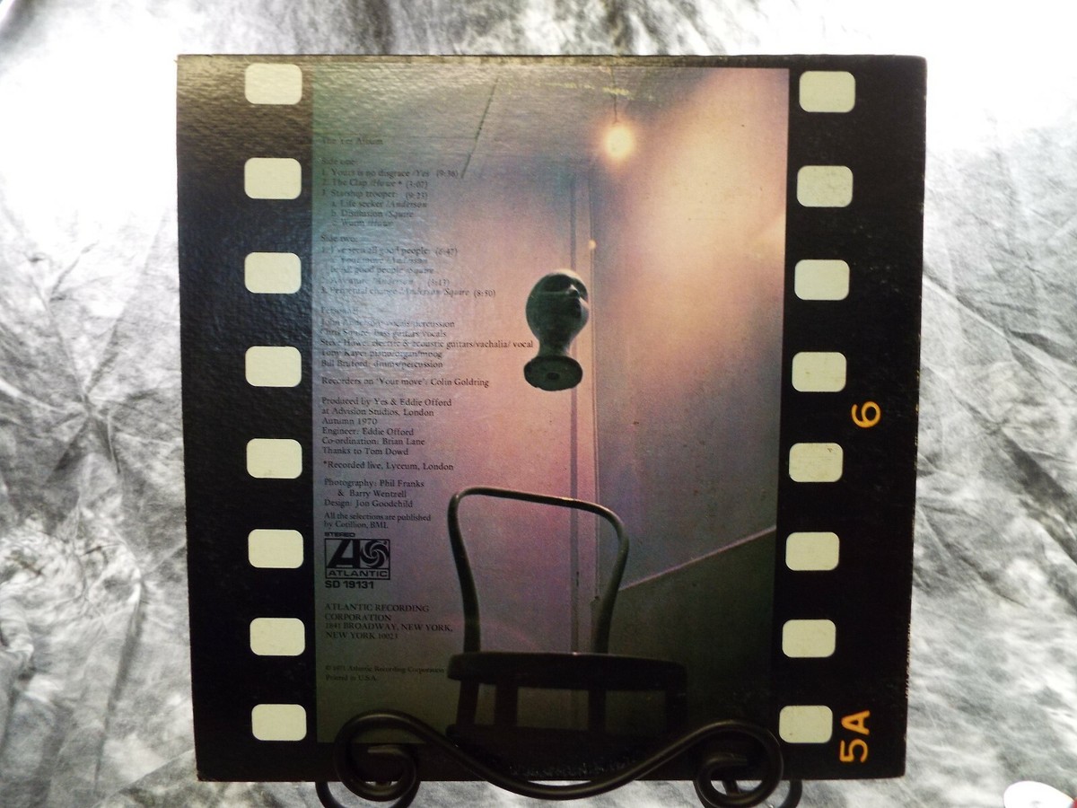 Yes The Yes Album Atlantic SD 19131 LP VINYL ALBUM | eBay