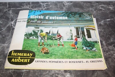 alter Gartenbaukatalog, Herbstvergnügen Hemeray Aubert 1968-1969